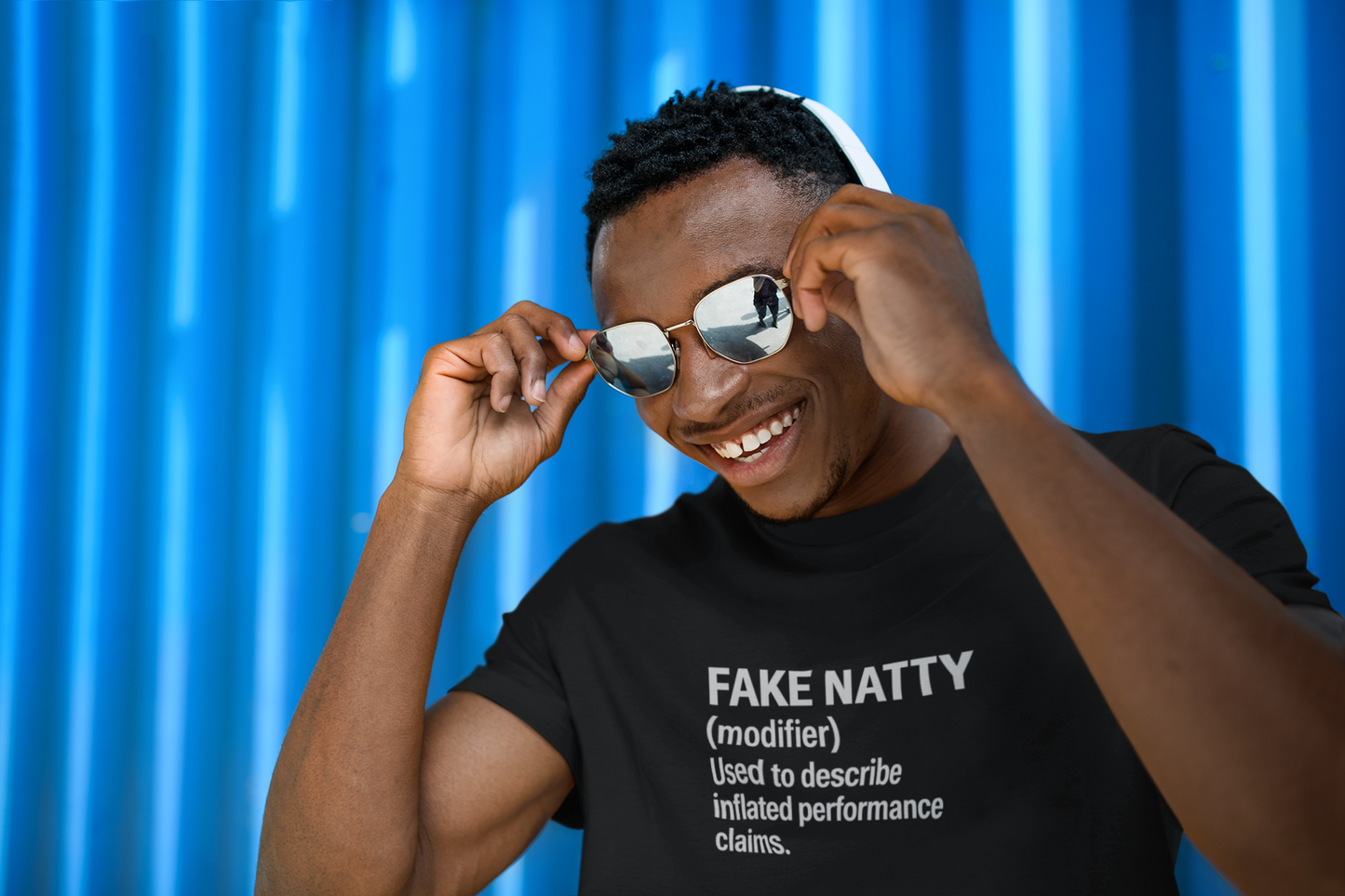 Fake Natty Shirt Gym Humor T-Shirt