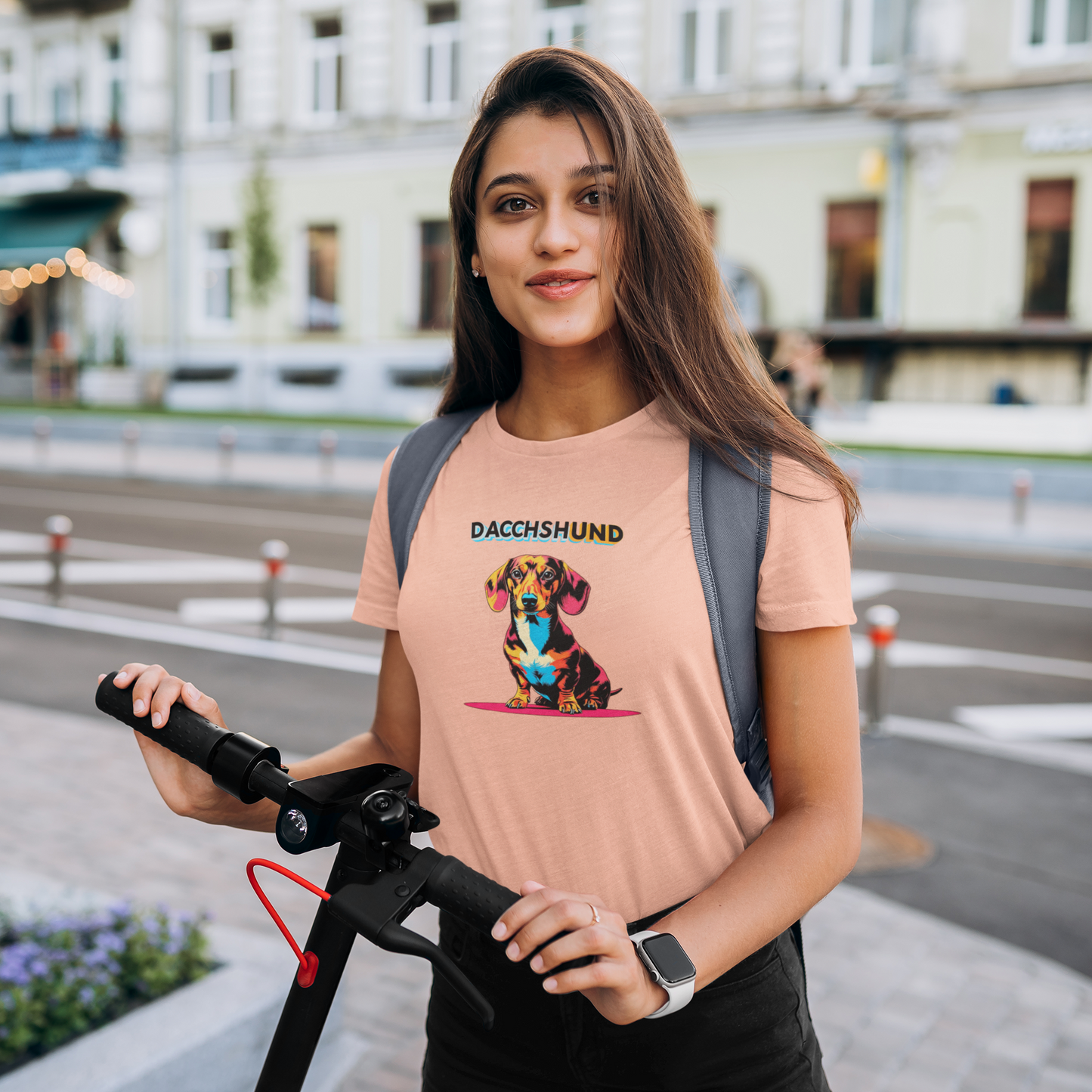 Colorful Dachshund T-Shirt | Unisex Dog Lover Gift & Pet Owner Tee