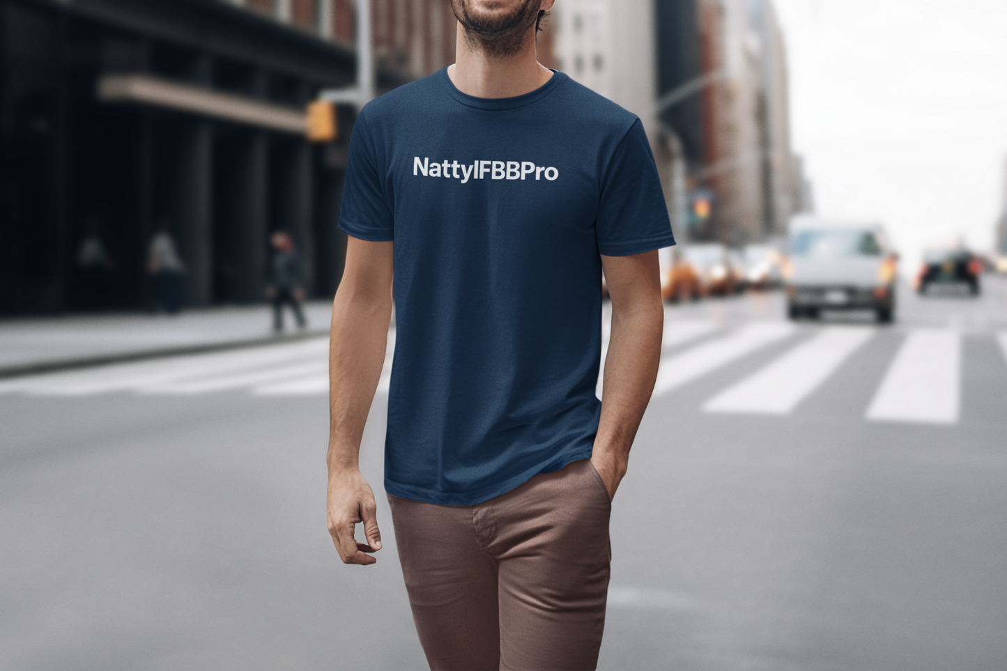 Natty IFBB Pro Unisex T-Shirt Minimalist Gym Tee