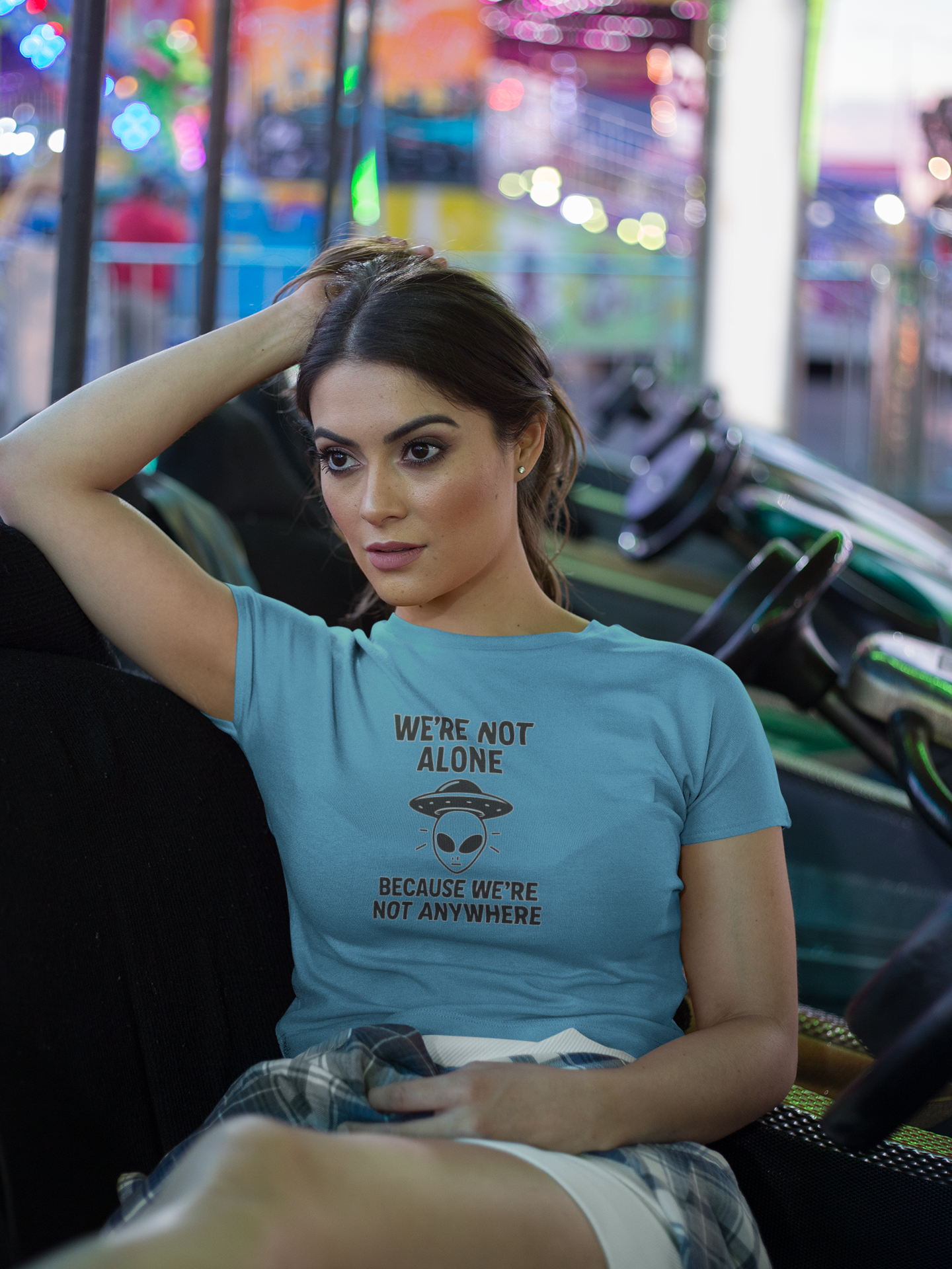 Funny Alien Quote T-Shirt | Unisex Sci-Fi Lover &amp; UFO Tee