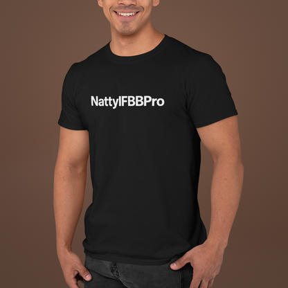 Natty IFBB Pro Unisex T-Shirt Minimalist Gym Tee