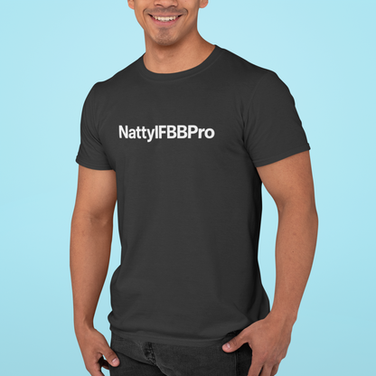 Natty IFBB Pro Unisex T-Shirt Minimalist Gym Tee