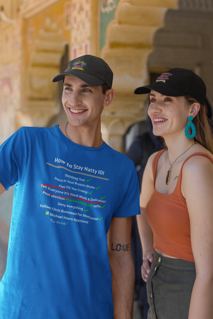 How to Stay Natty 101 Funny T-Shirt | Unisex Fitness & Gym Humor Tee