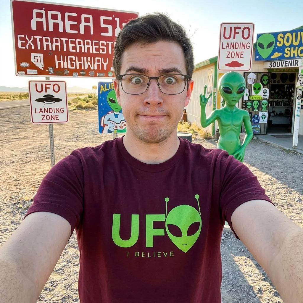 UFO I Believe Alien T-Shirt