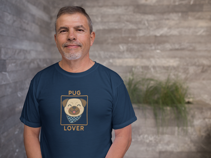 Pug Lover Unisex T-Shirt | Cute Dog Graphic & Pet Owner Gift