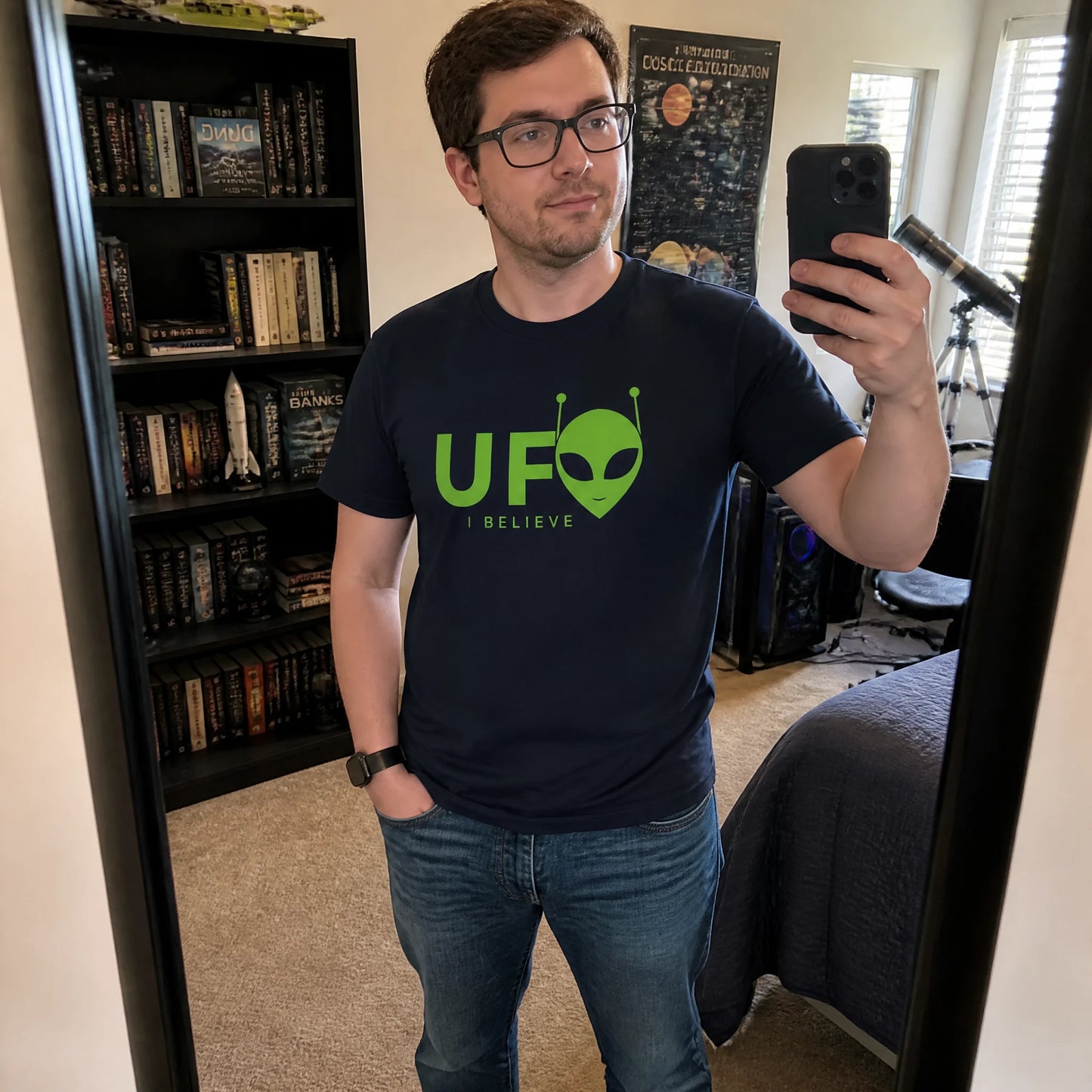 UFO I Believe Alien T-Shirt