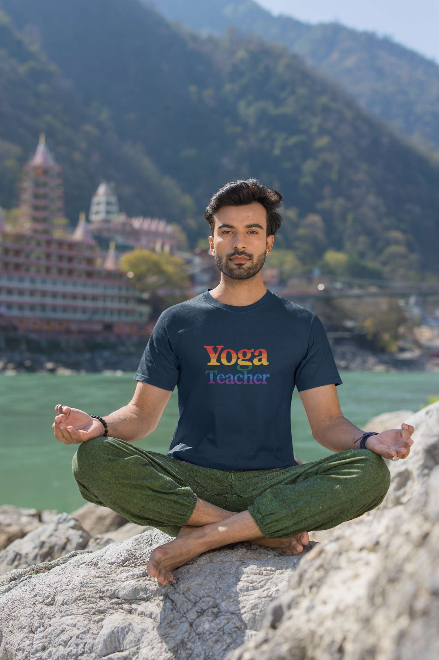 Pride LGBTQ Yoga Teacher Tee: Unisex Yoga Instructor Gift