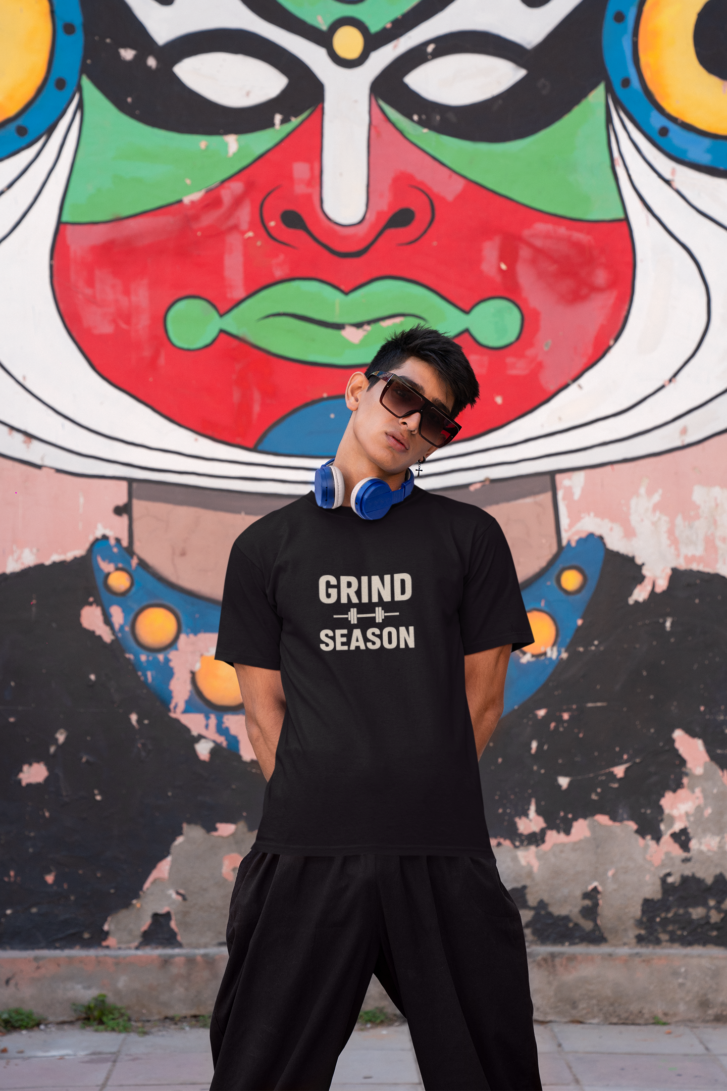 Grind Season T-Shirt | Motivational Gym Shirt | Unisex Hard Work Fitness Apparel | Hustle Culture Workout Tee | Gift for Him/Her