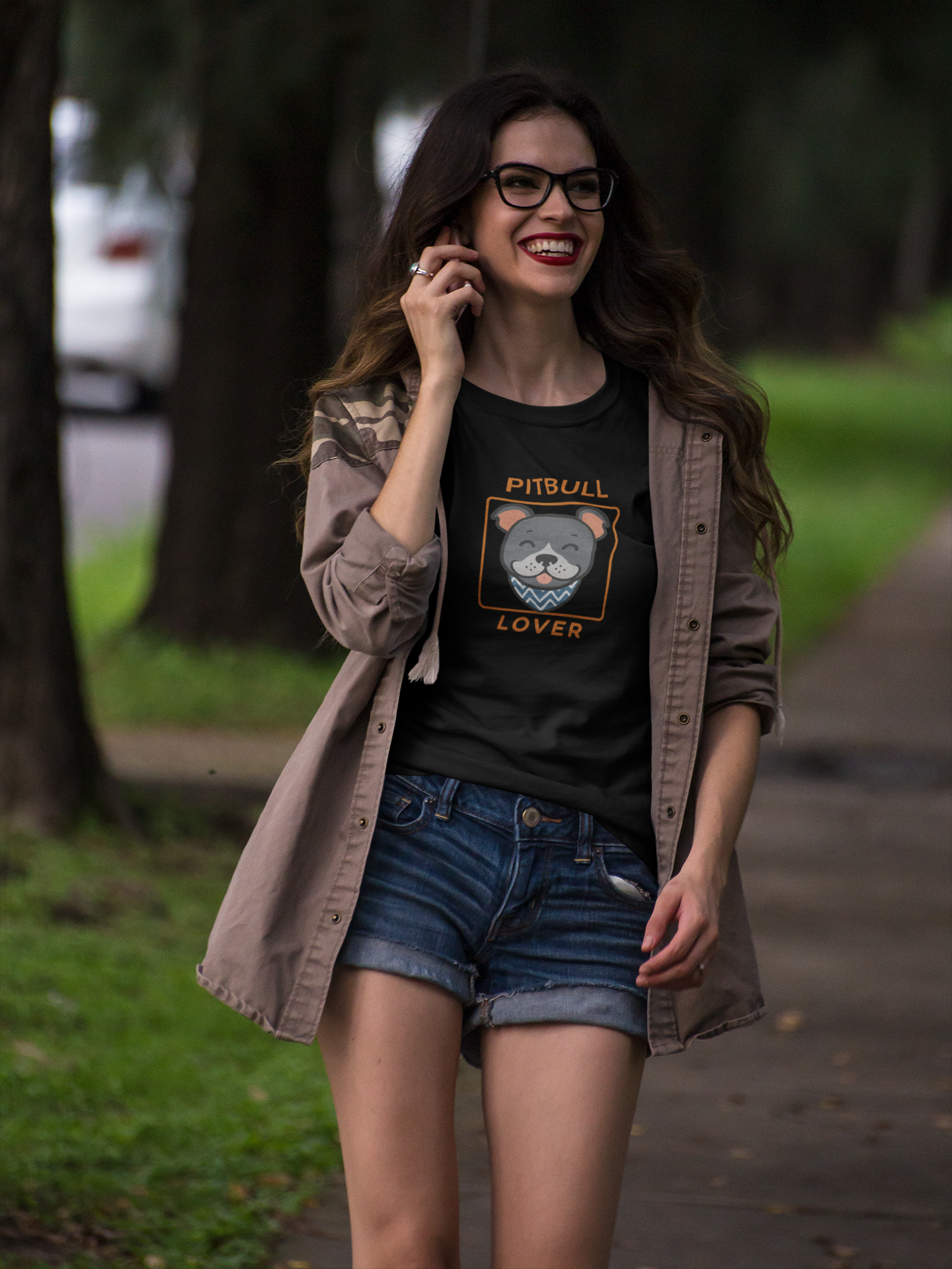 Pitbull Lover T-Shirt | Pitbull Mom/Dad Pet Parent Gift, Unisex Dog Shirt