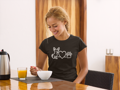 Charming Chihuahua Graphic T-Shirt | Cute Dog Mom & Pet Lover Gift