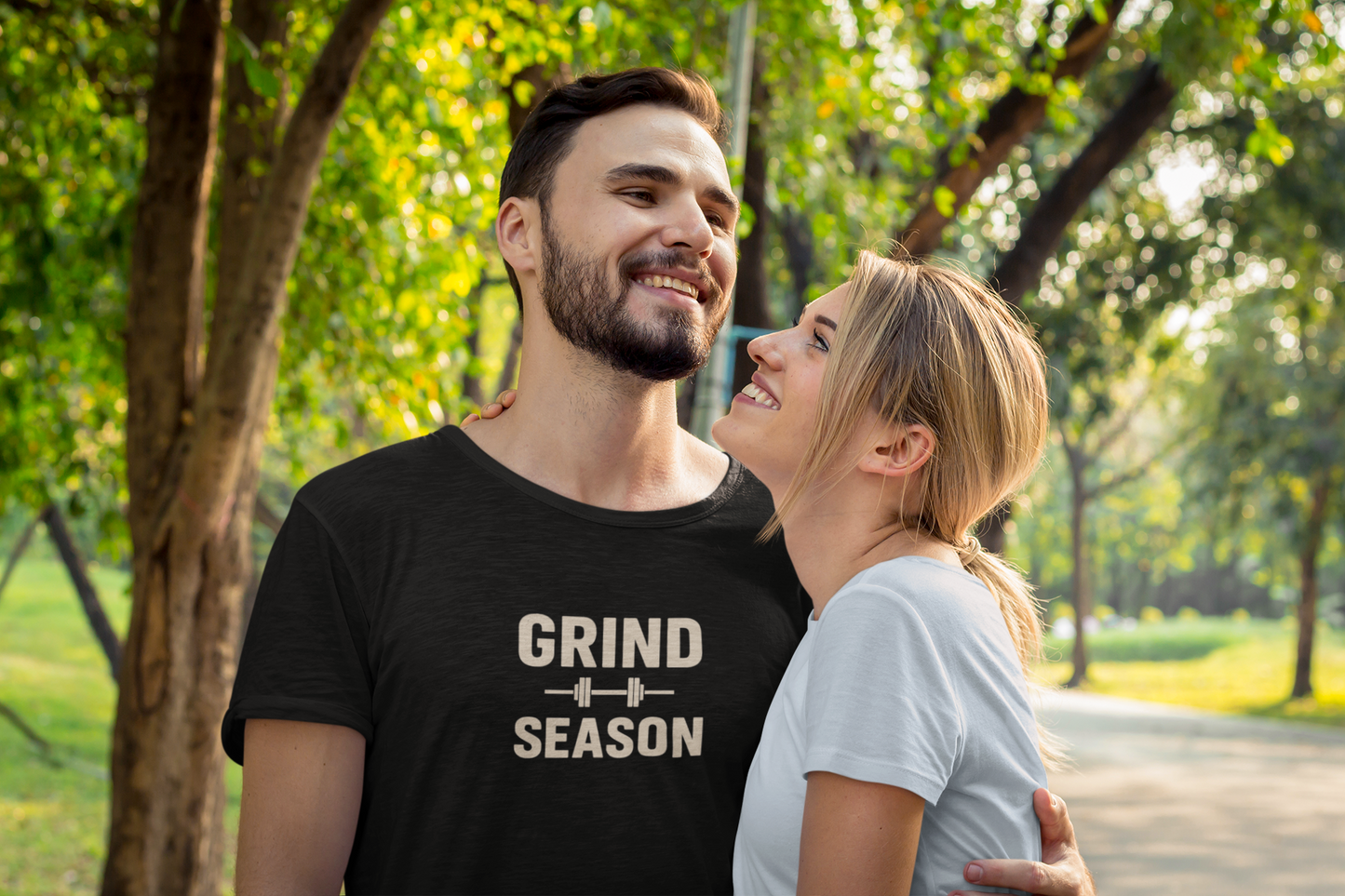Grind Season T-Shirt | Motivational Gym Shirt | Unisex Hard Work Fitness Apparel | Hustle Culture Workout Tee | Gift for Him/Her