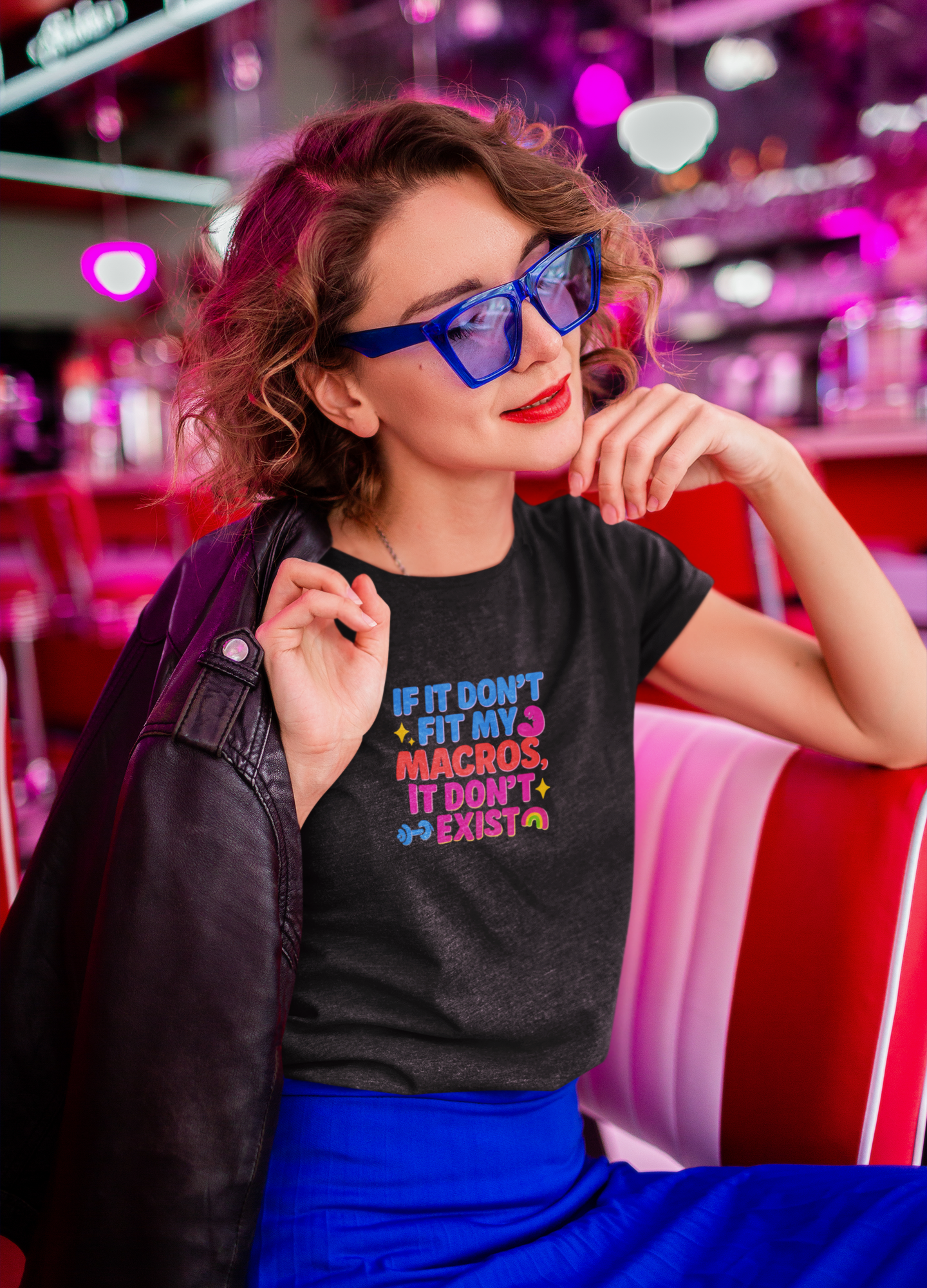 Funny Macro T-Shirt | "Macro Fit" Unisex Fitness & Food Lover Tee