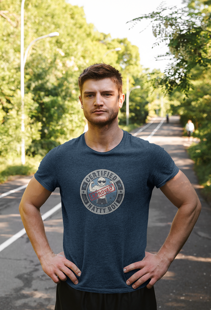 Certified Natty Boi Funny T-Shirt | Unisex Fitness & Gym Gift