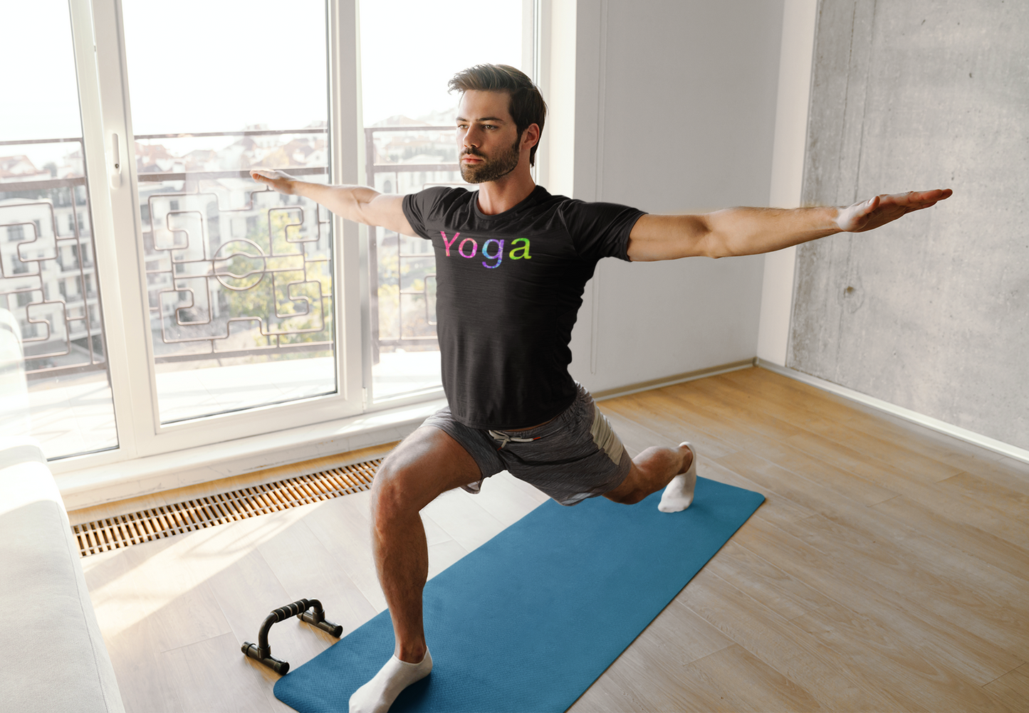 Yoga Vibes T-Shirt | Relaxed Fit Yoga Tee & Fitness Enthusiast Gift