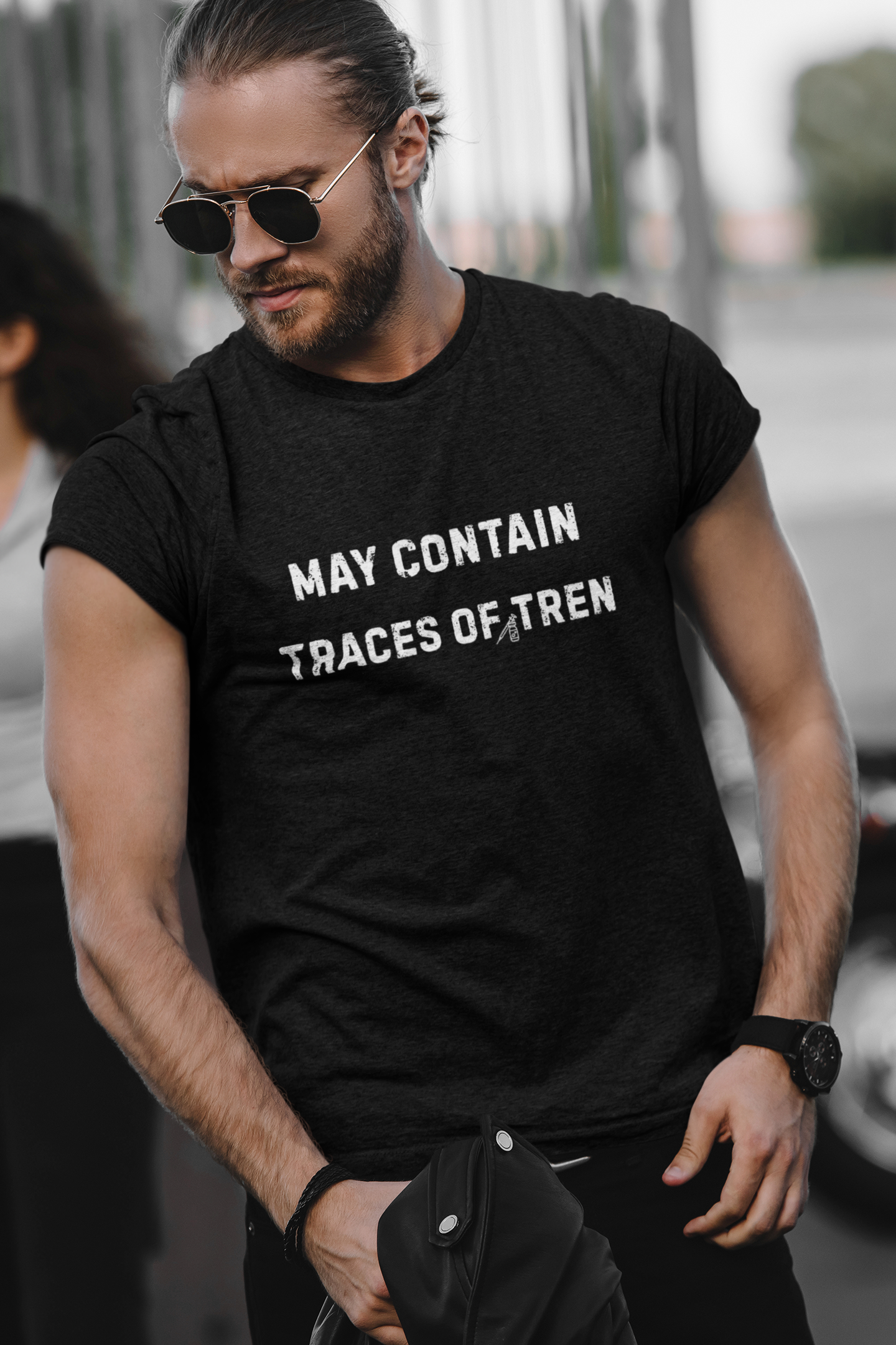 May Contain Traces of Trendy Tee | Funny Casual OOTD & Trendsetter Gift