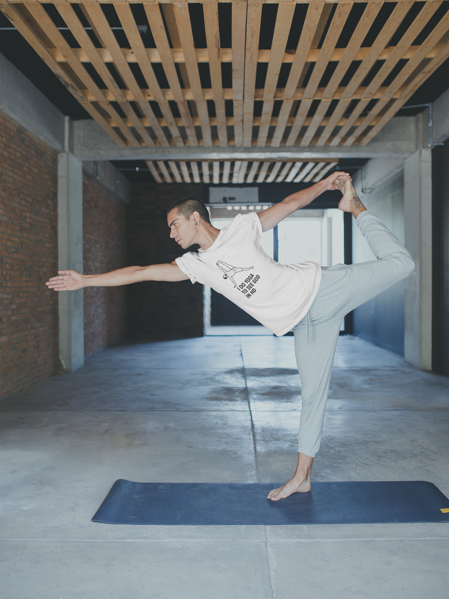 Yoga Humor T-Shirt Funny Yoga Graphic Tee
