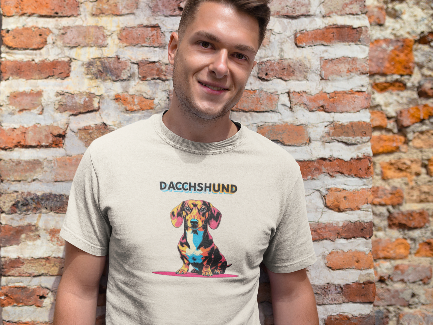 Colorful Dachshund T-Shirt | Unisex Dog Lover Gift & Pet Owner Tee