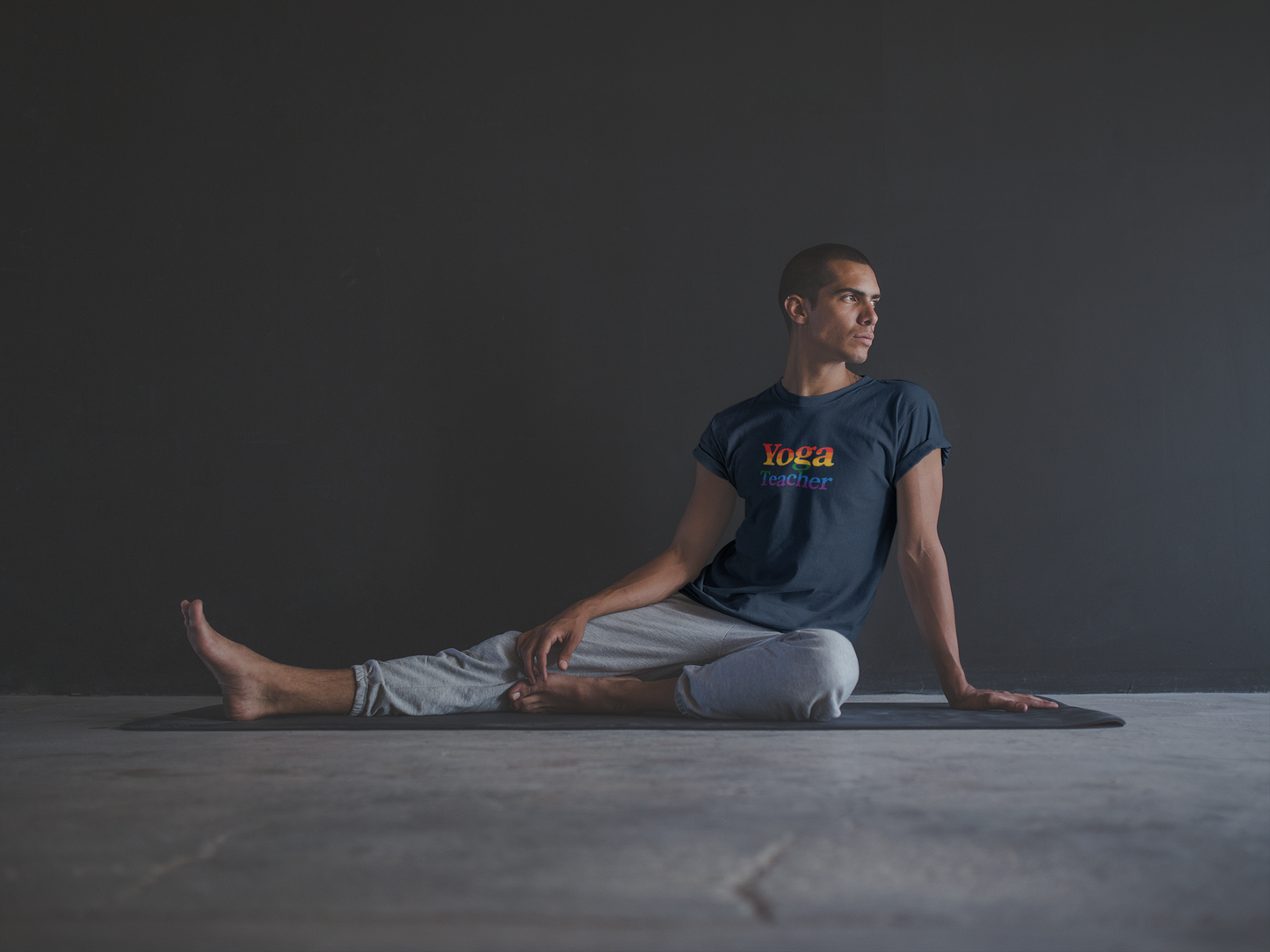 Pride LGBTQ Yoga Teacher Tee: Unisex Yoga Instructor Gift
