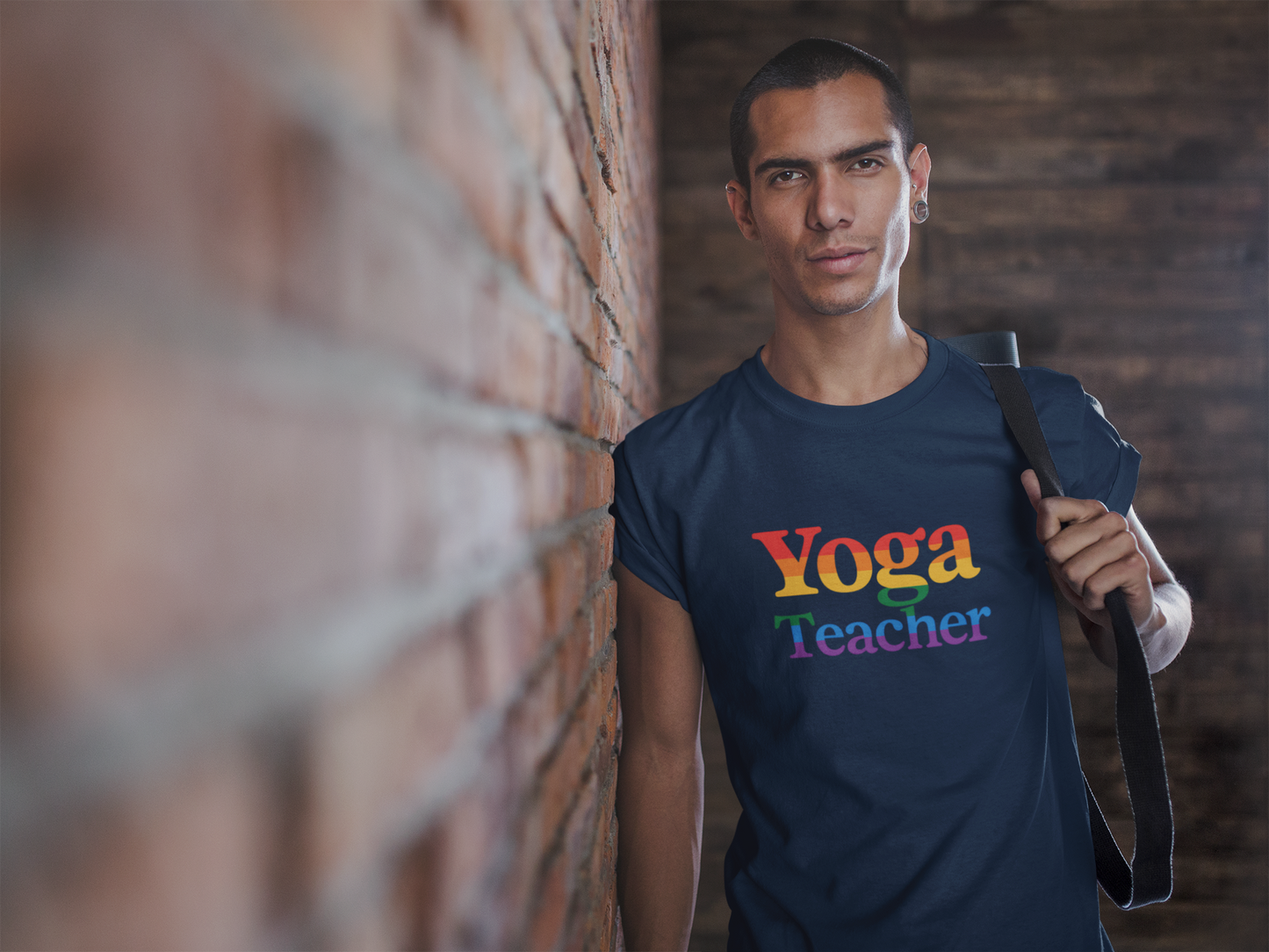 Pride LGBTQ Yoga Teacher Tee: Unisex Yoga Instructor Gift