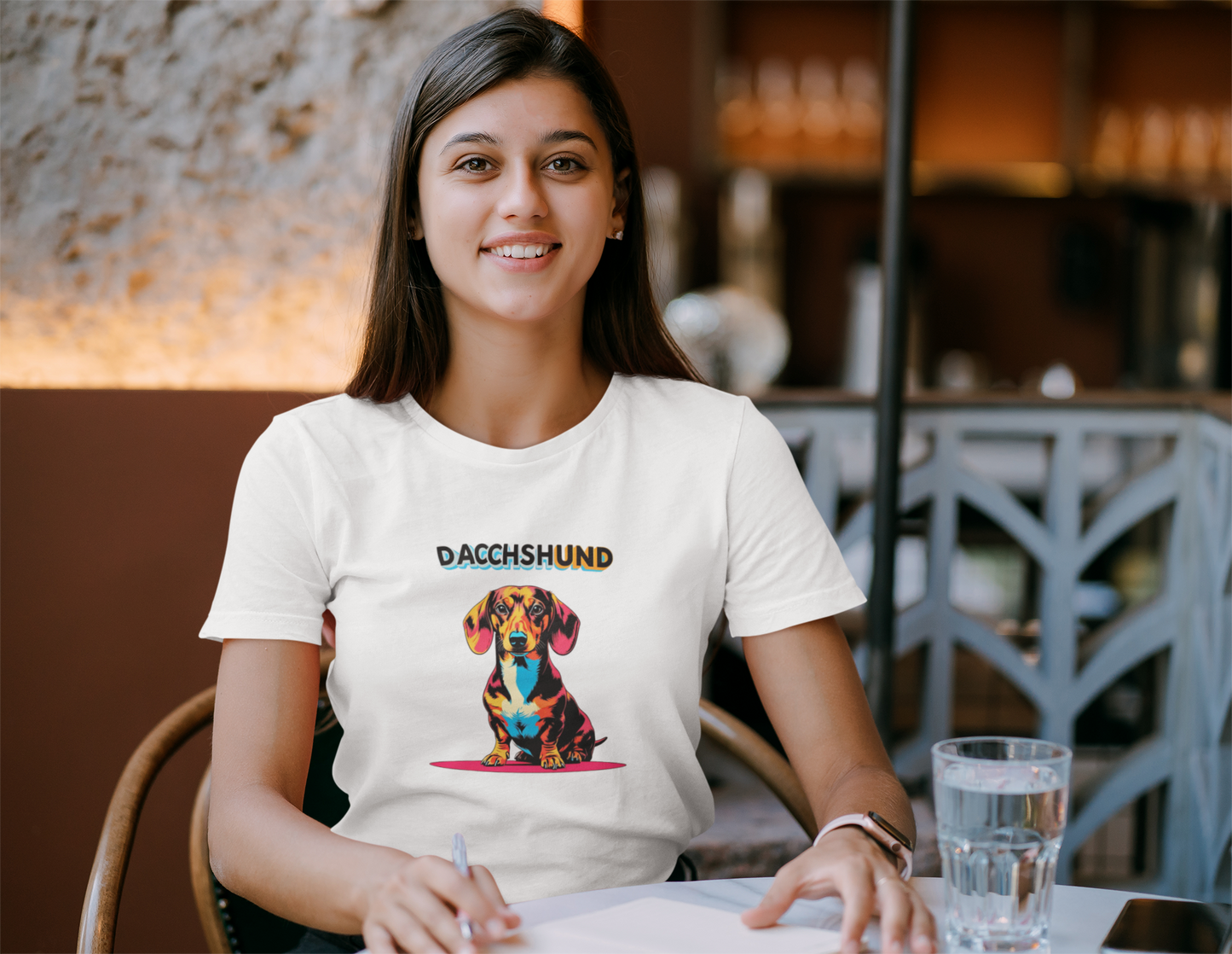 Colorful Dachshund T-Shirt | Unisex Dog Lover Gift & Pet Owner Tee