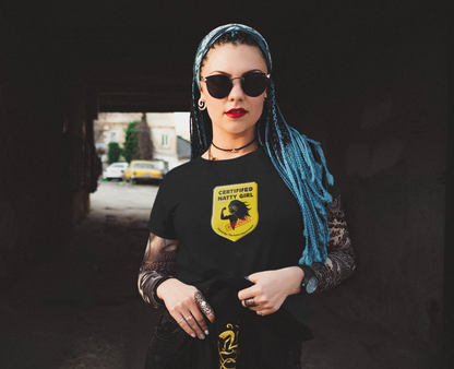 Certified Natty Girl Funny T-Shirt | Unisex Fitness & Gym Gift