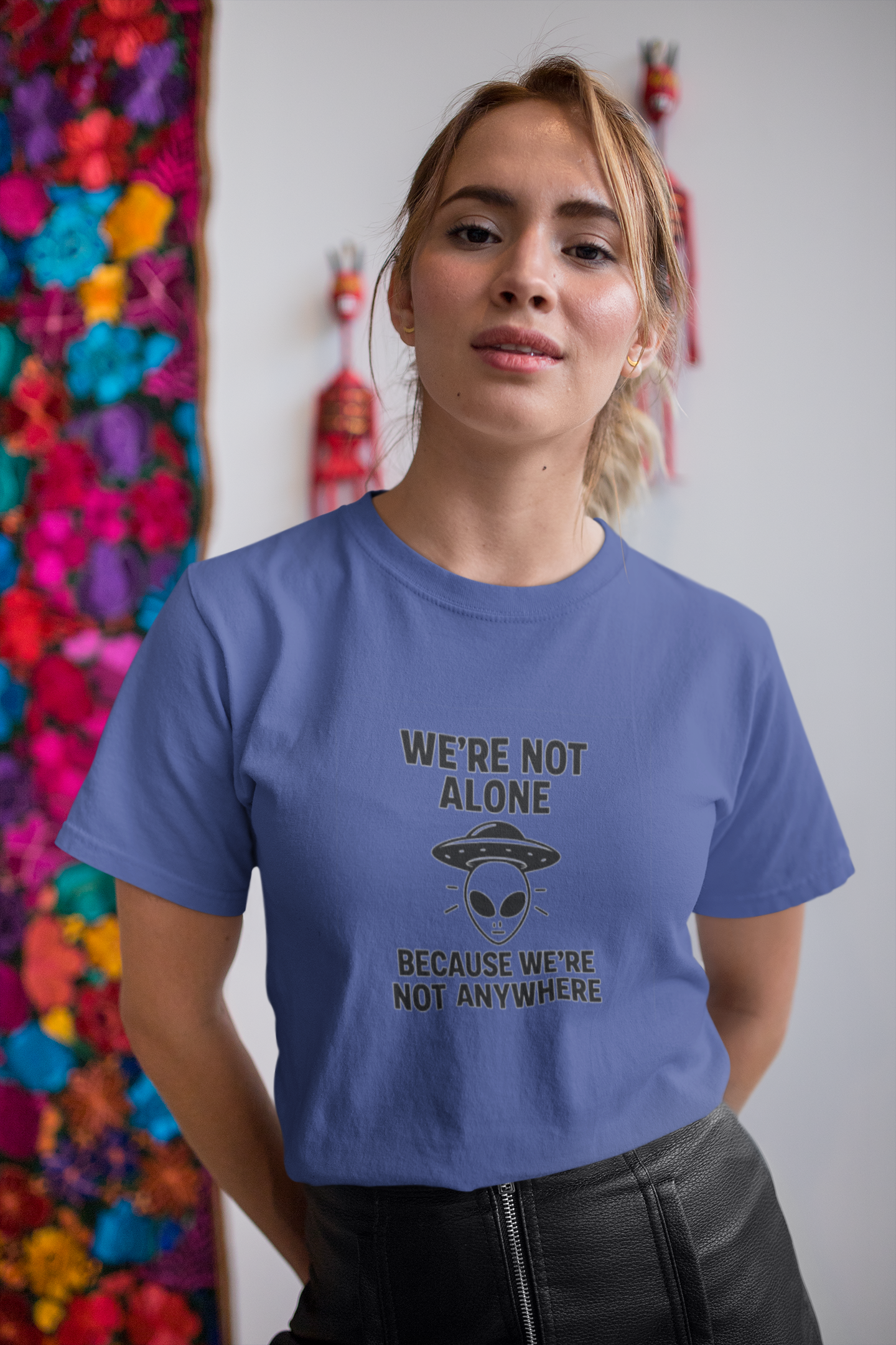 Funny Alien Quote T-Shirt | Unisex Sci-Fi Lover &amp; UFO Tee