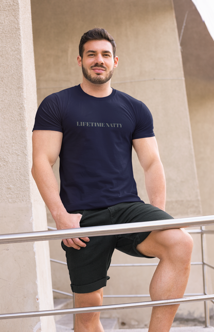 Embroidered Lifetime Nitty Minimalist Graphic Tee