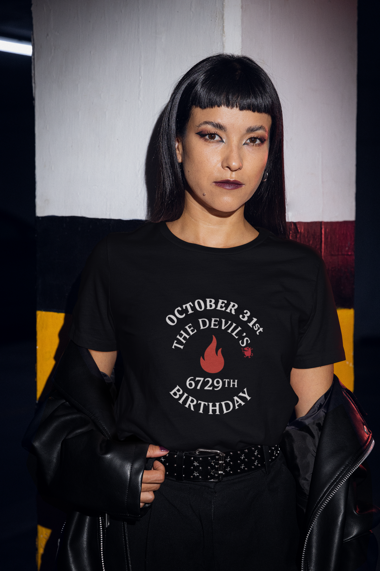 Funny Devil's Birthday Tee: Halloween October 31st Unisex Shirt