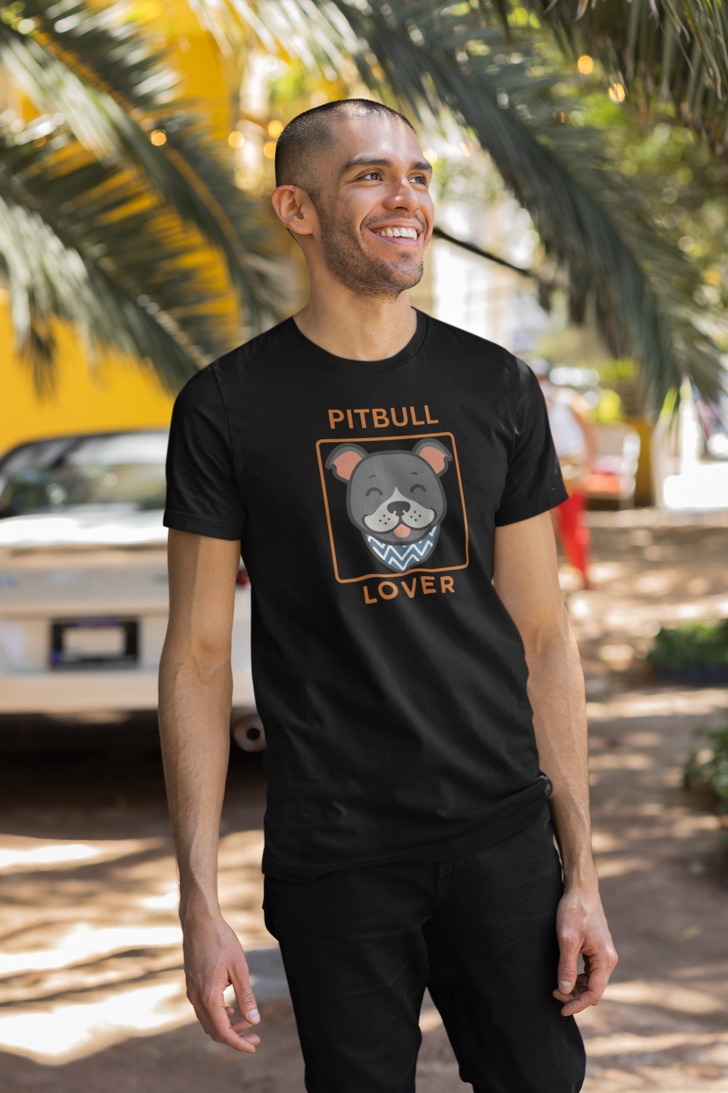 Pitbull Lover T-Shirt | Pitbull Mom/Dad Pet Parent Gift, Unisex Dog Shirt