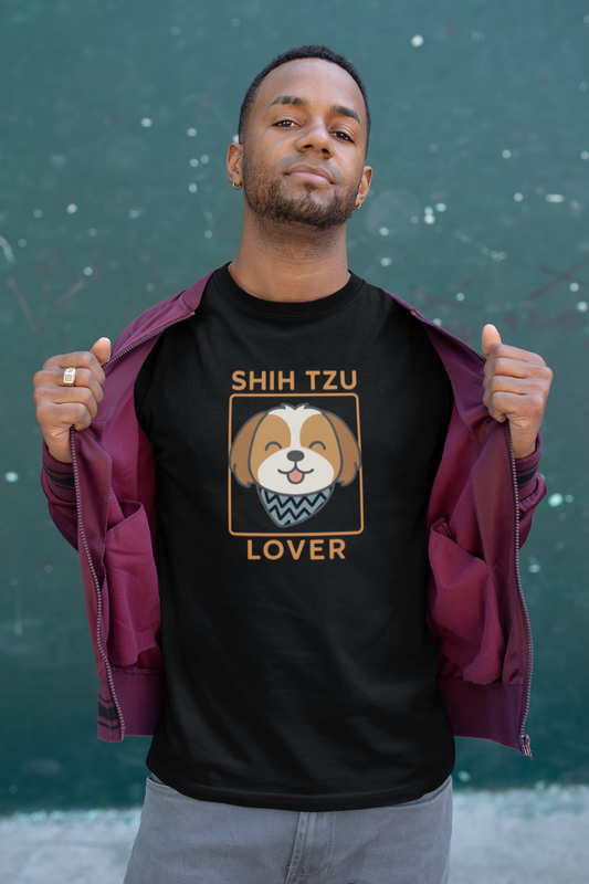 Shih Tzu Lover T-Shirt | Cute Dog Owner Gift & Pet Parent Apparel