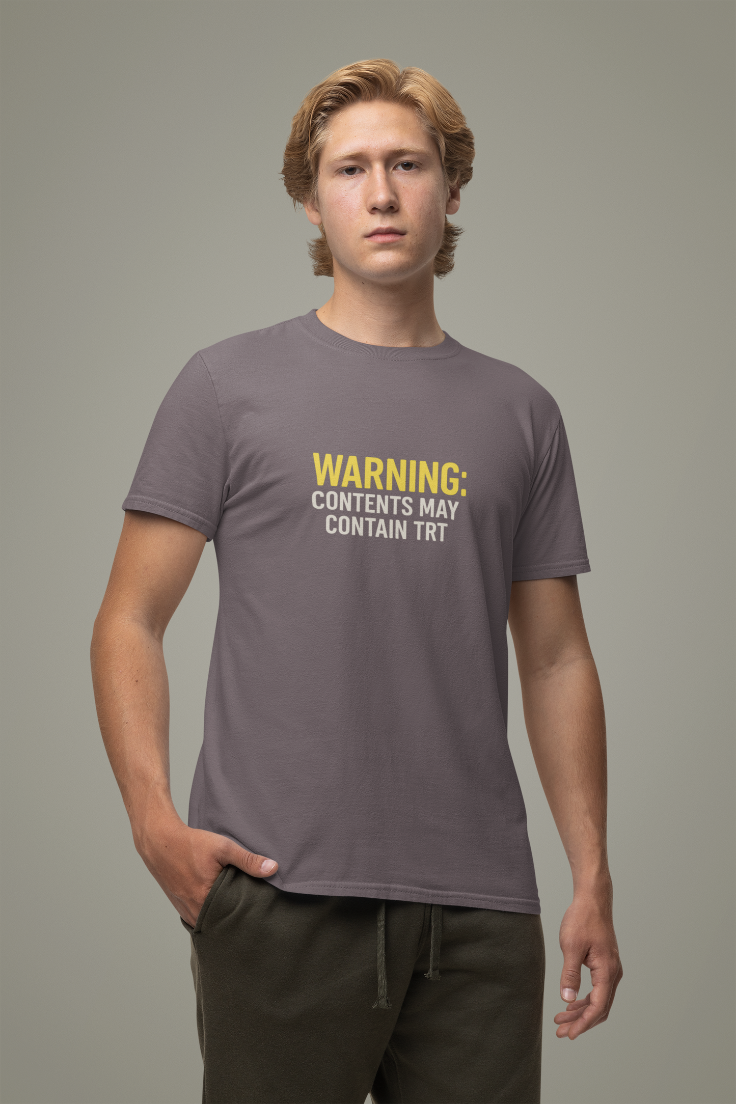 Warning Tee: Funny Graphic Unisex Heavy Cotton Statement Top