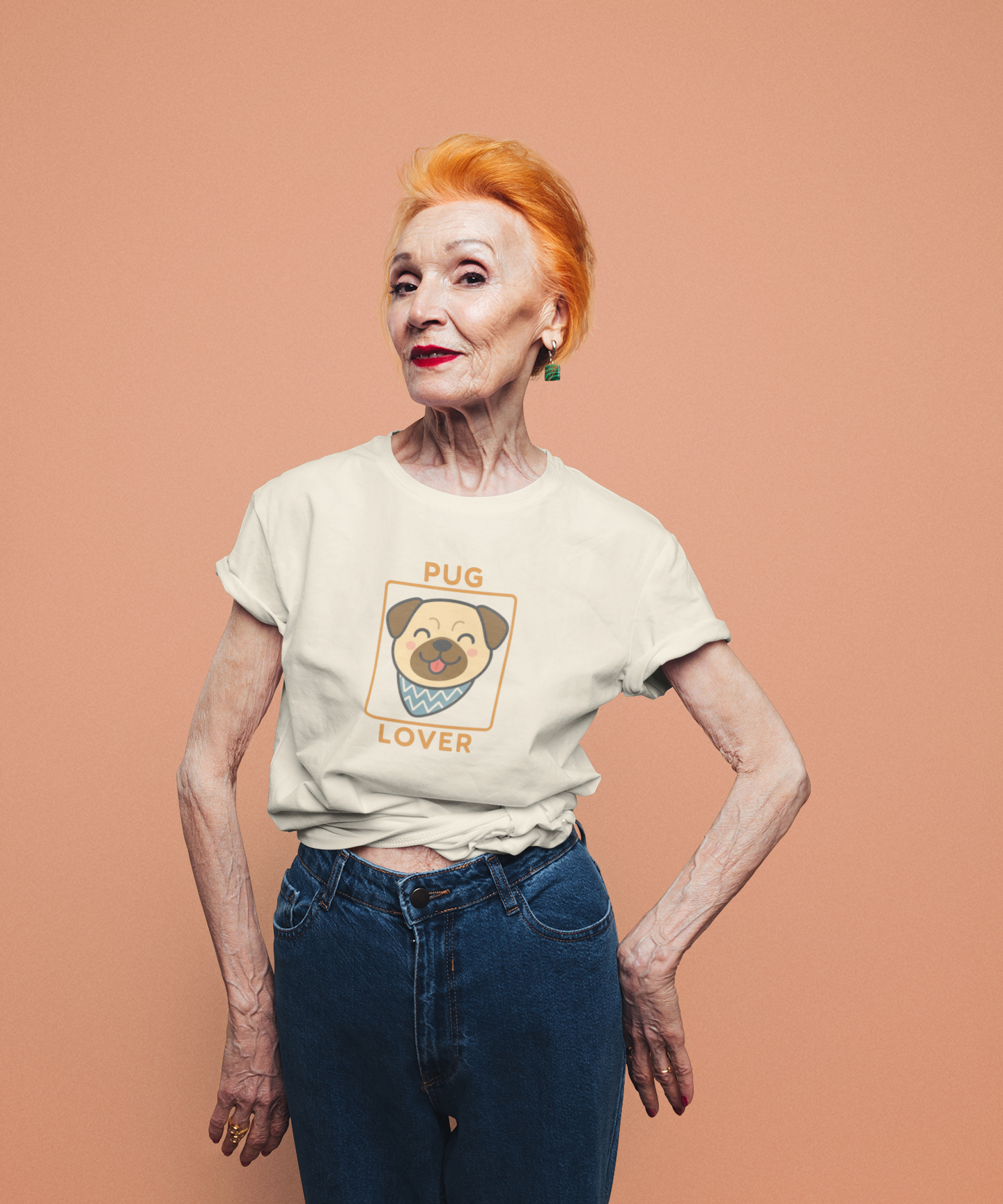 Pug Lover Unisex T-Shirt | Cute Dog Graphic & Pet Owner Gift