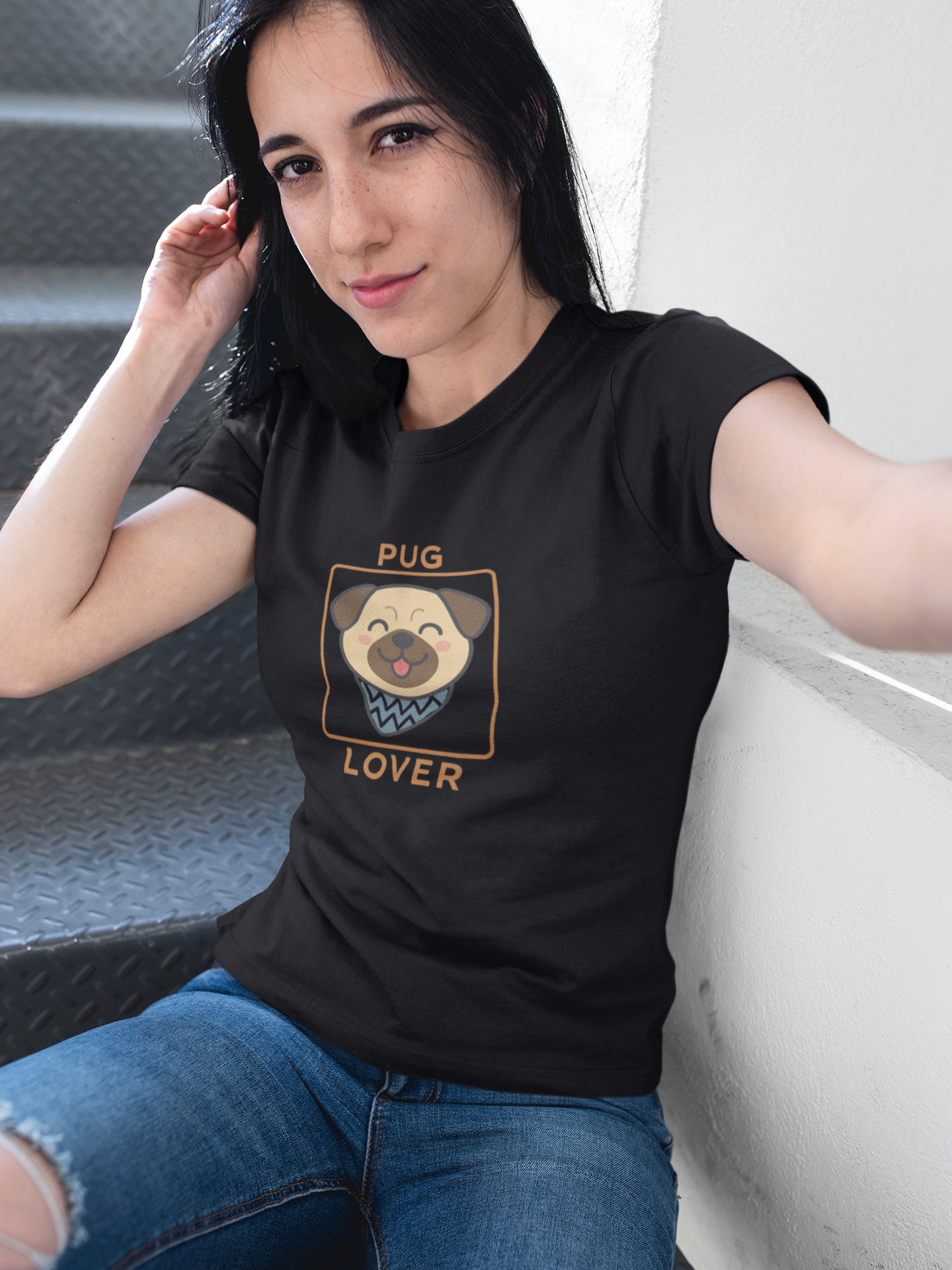 Pug Lover Unisex T-Shirt | Cute Dog Graphic & Pet Owner Gift