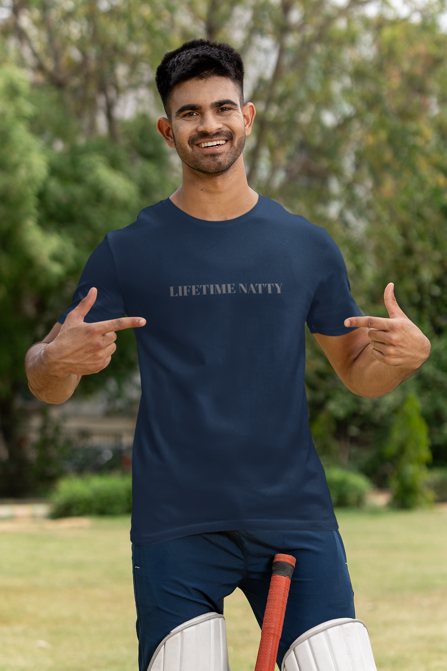 Embroidered Lifetime Nitty Minimalist Graphic Tee