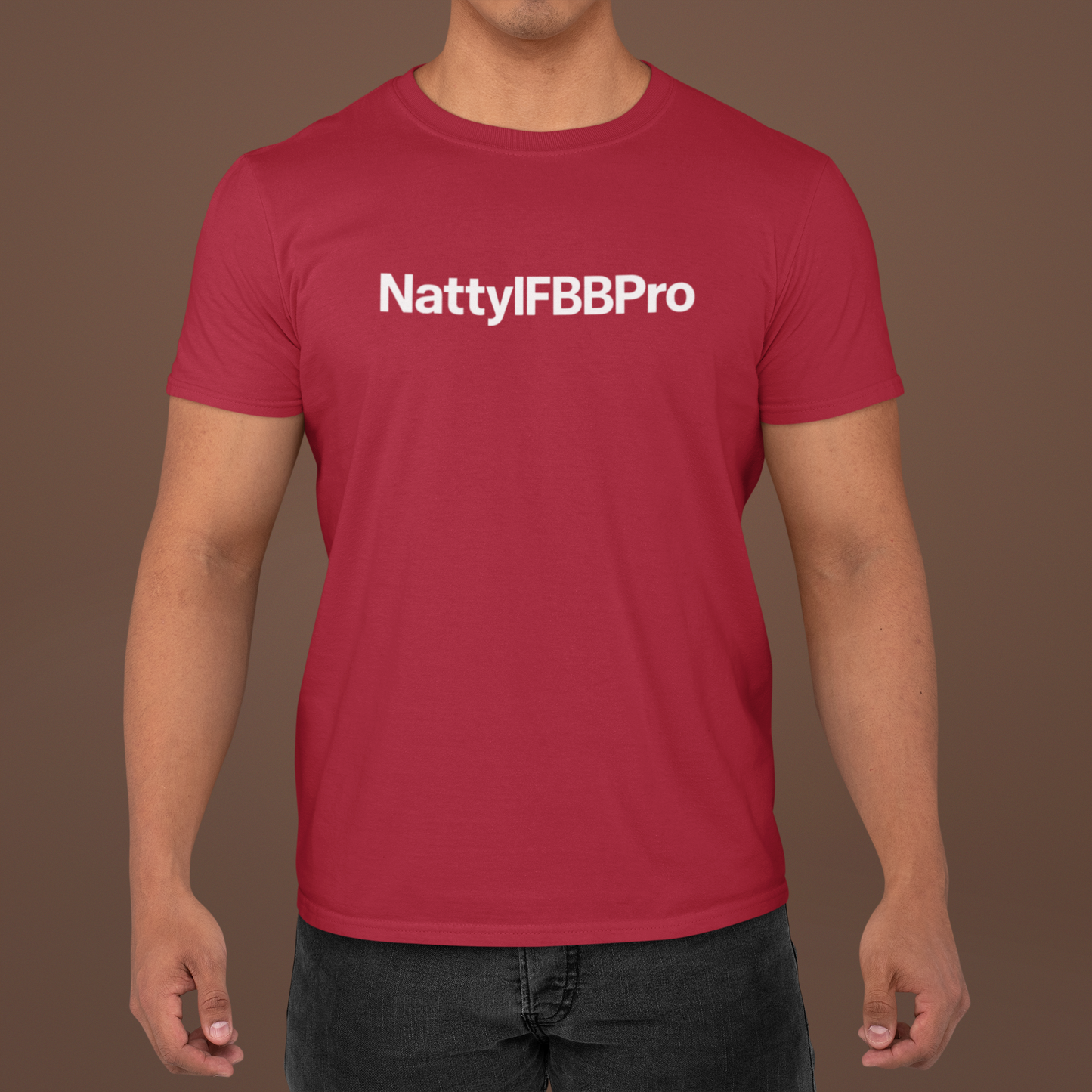 Natty IFBB Pro Unisex T-Shirt Minimalist Gym Tee