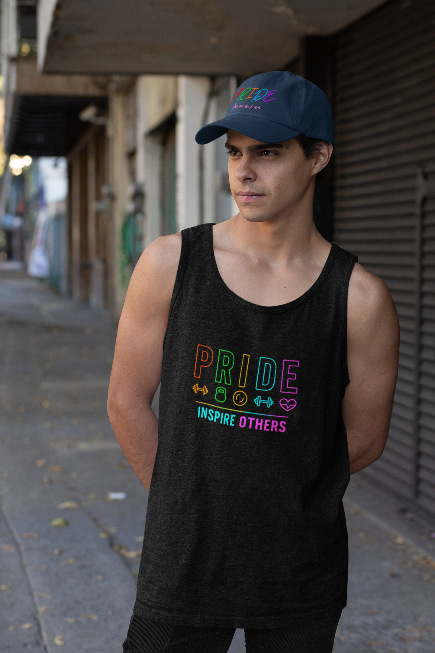 Pride Inspire Others Tank Top | Unisex LGBTQ+ Apparel & Festival Wear
