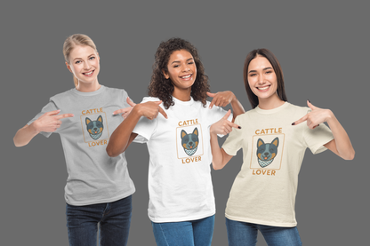 Australian Cattle Dog T-Shirt | Blue Heeler Dog Lover Gift, Unisex Pet Owner Tee