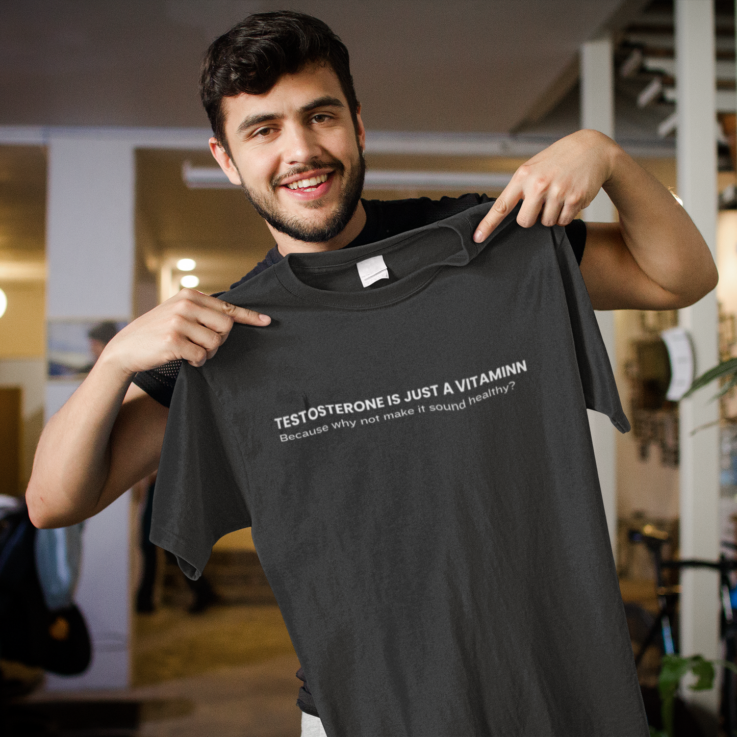 Funny Vitamin T-Shirt | Humorous Unisex Tee for Everyday Wear