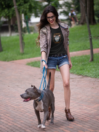 Pitbull Lover T-Shirt | Pitbull Mom/Dad Pet Parent Gift, Unisex Dog Shirt