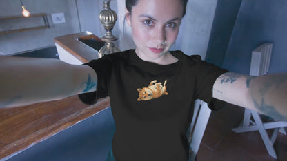 Playful Shiba Inu T-Shirt | Cute Dog Lover Gift | Funny Kawaii Pet Owner Apparel | Unisex Shiba Inu Mom/Dad Tee