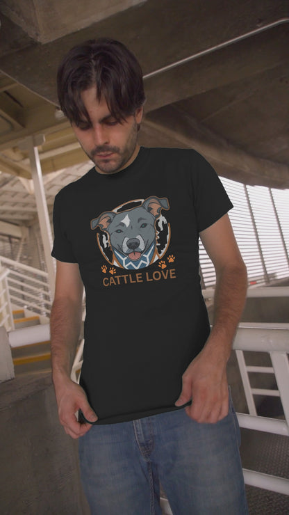 Cattle Love Unisex T-Shirt | Animal Lover & Dog Owner Gift