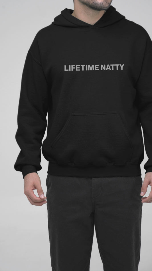 Lifetime Natty Unisex Hoodie | Certified Natty Boi Gym & Fitness Gift