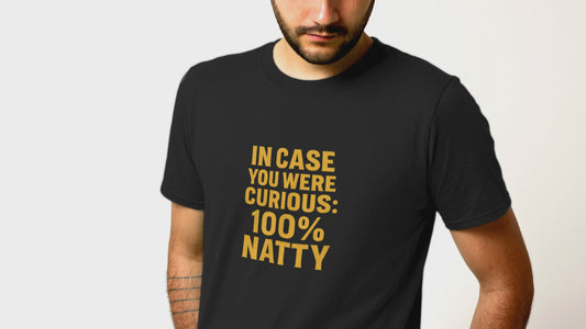 Funny 100% Natty Unisex Jersey Tee - Perfect for Casual Wear & Gift Giving