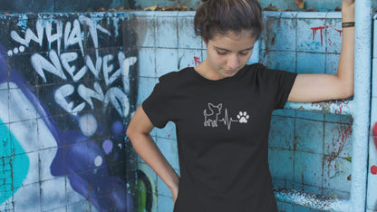 Chihuahua Heartbeat T-Shirt | Funny Dog Lover Gift & Pet Owner Tee