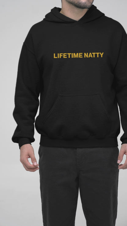 Lifetime Natty Midweight Hoodie | Certified Gym Enthusiast & Fitness Gift