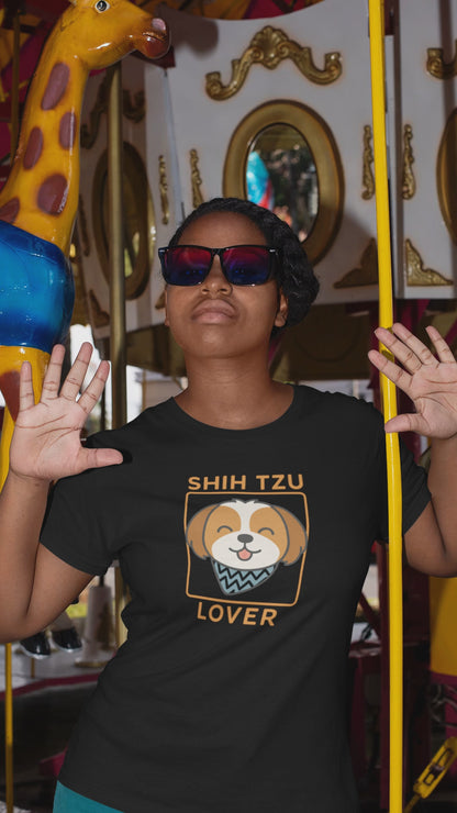 Shih Tzu Lover T-Shirt | Cute Dog Owner Gift & Pet Parent Apparel