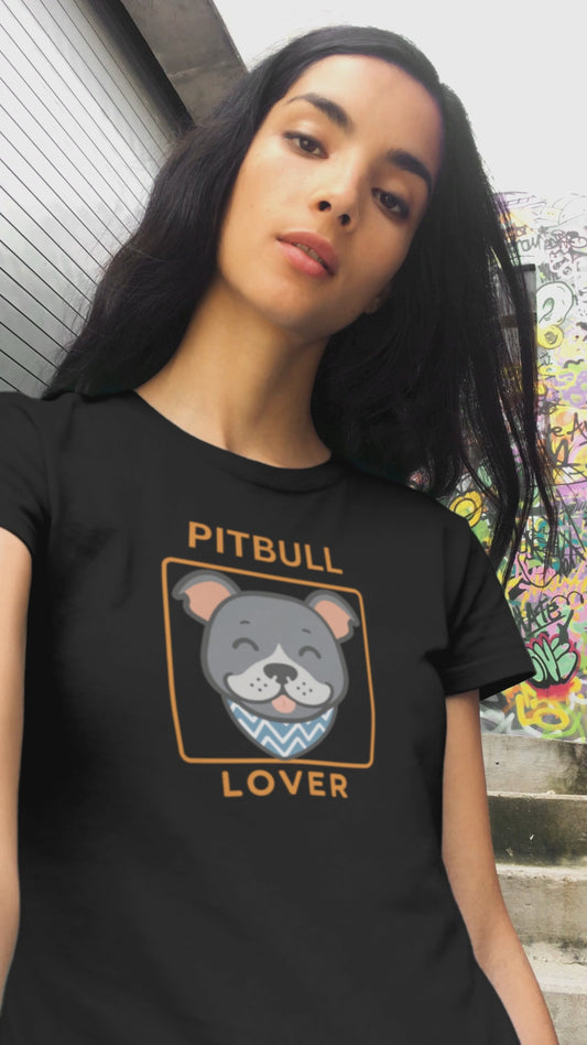 Pitbull Lover T-Shirt | Pitbull Mom/Dad Pet Parent Gift, Unisex Dog Shirt