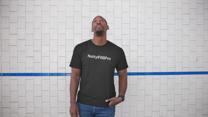 Natty IFBB Pro Unisex T-Shirt Minimalist Gym Tee