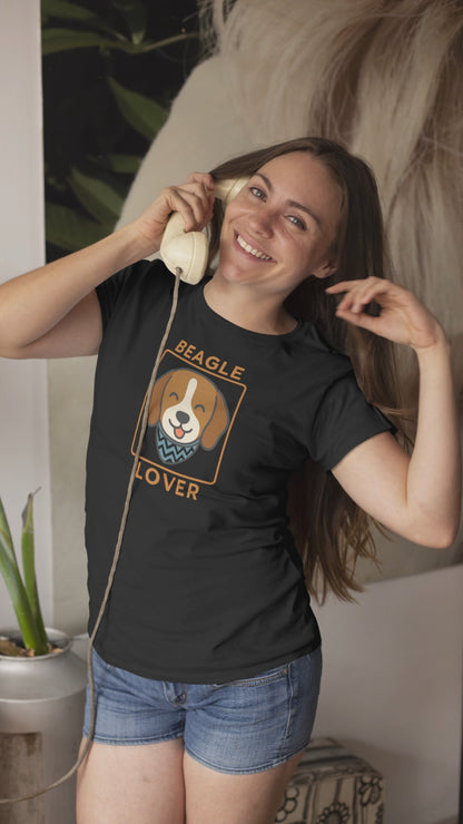 Beagle Lover T-Shirt | Funny Dog Mom/Dad Tee & Pet Owner Gift