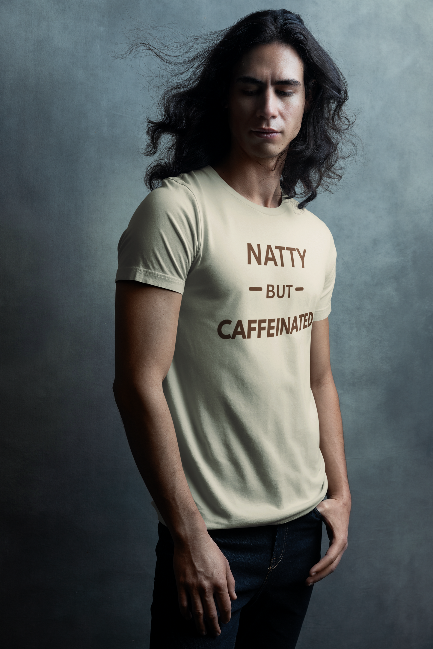 Funny Caffeinated Tee - Unisex Jersey Short Sleeve T-Shirt for Coffee Lovers